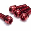 Reverse Schroevenset Voor Schijfrem M6 18mm - 4 Stuks - Rood -Birzman-Winkel 01809 1