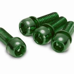 Reverse Set Schroeven Voor Schijfrem M6 18mm - 4 Stuks - Groen