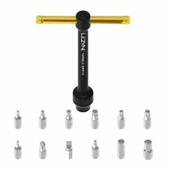 Lezyne Koppelaandrijving CNC Aluminium - Zwart