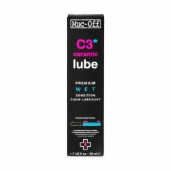 Muc-Off C3 Wet Ceramic Lube Ketting Smeermiddel - 50ml -Birzman-Winkel Web 869 c3 wet weather cermaic lube 50ml 2021 1200x1200