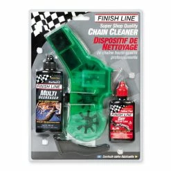 Finish Line Kettingreinigingsgereedschap Set Incl. Ontvetter + Kettingen