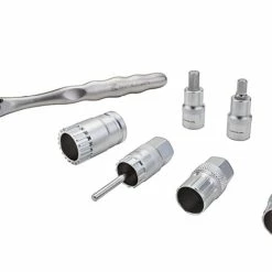 Birzman 8-delige Ratelset Met Diverse Doppen, Trekkers